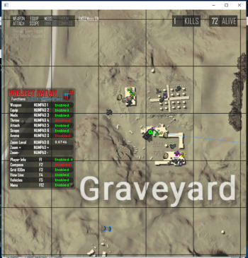 A screenshot of someone "radar hacking"[9]