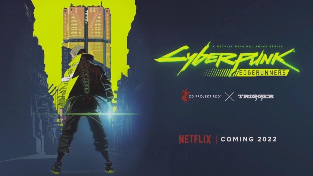 Cyberpunk Edgerunners announcement poster, courtesy of IGN